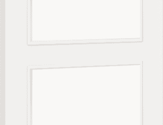 Architectural Paint Grade White 04 Clear Glazed Fire Door Blank
