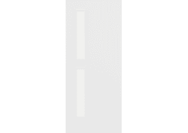 1981mm x 914mm x 44mm (36") Architectural Paint Grade White 07 Frosted Glazed Fire Door Blank
