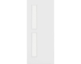Architectural Paint Grade White 07 Clear Glazed Fire Door Blank