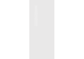 1981mm x 914mm x 44mm (36") Architectural Paint Grade White 08 Frosted Glazed Fire Door Blank