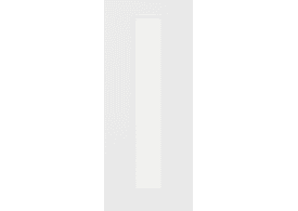 1981mm x 914mm x 44mm (36") Architectural Paint Grade White 10 Frosted Glazed Fire Door Blank