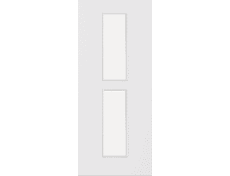 Architectural Paint Grade White 12 Frosted Glazed Fire Door Blank