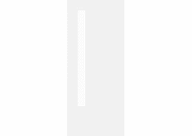 1981mm x 533mm x 44mm (21") Architectural Paint Grade White 13 Frosted Glazed Fire Door Blank