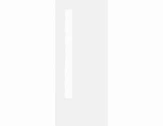 Architectural Paint Grade White 13 Frosted Glazed Fire Door Blank