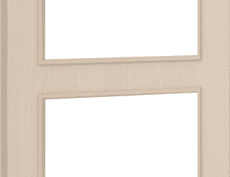 Architectural Ash 03 Clear Glazed - Prefinished Fire Door Blank