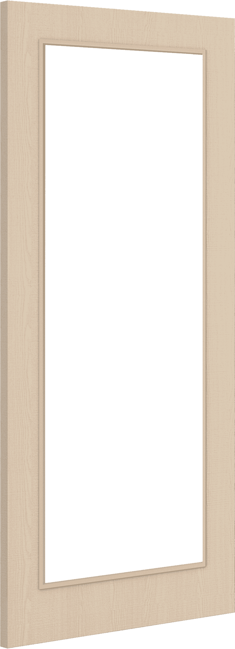 2040mm x 826mm x 44mm Architectural Ash 05 Clear Glazed - Prefinished FD30 Fire Door Blank