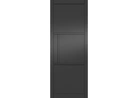 1981 x 762 x 44mm Heritage Black 3 Panel Fire Door