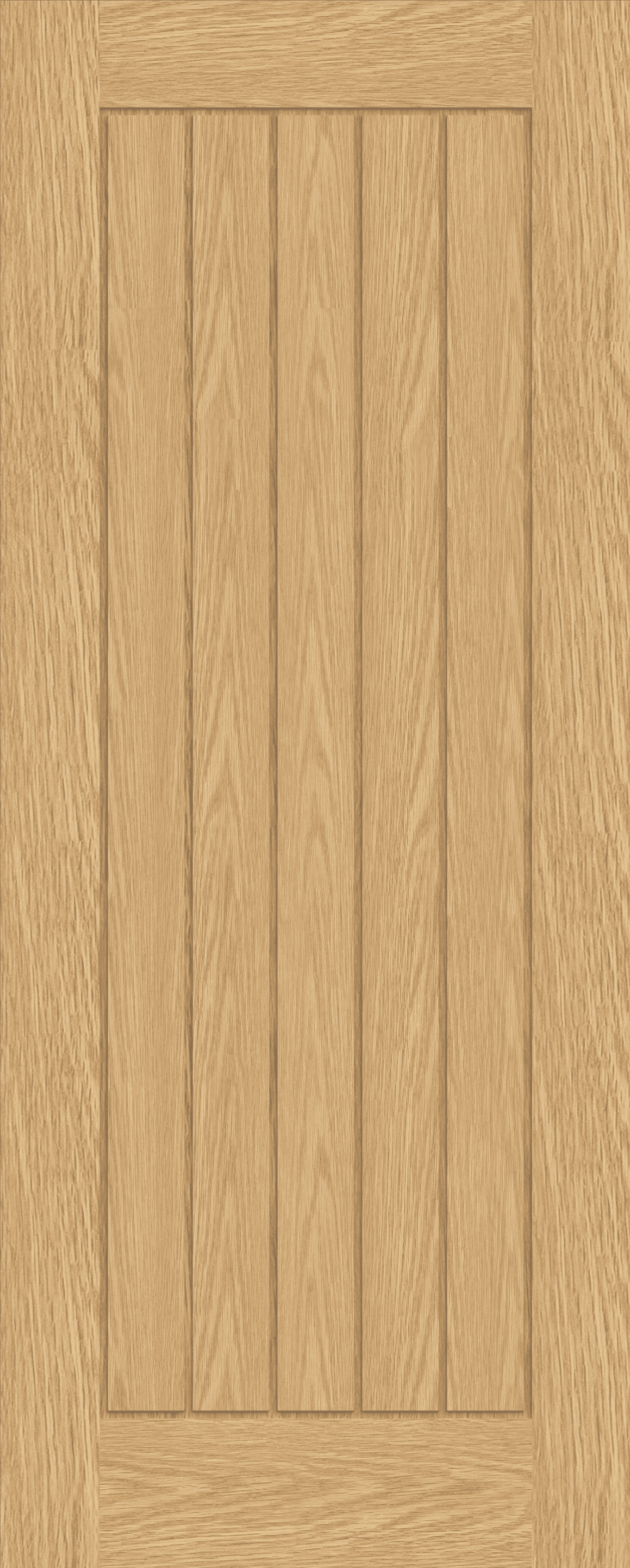 Farley Oak 5 Panel - Prefinished Fire Door