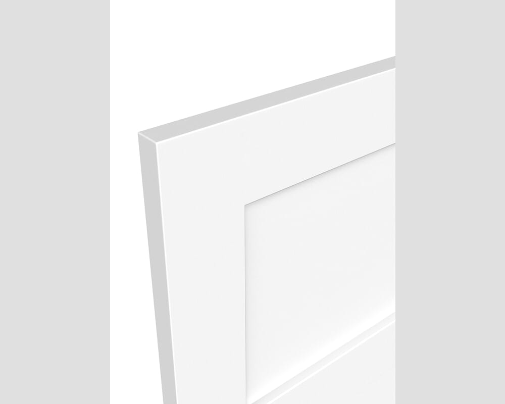 686x1981x44mm (27") White Shaker 4 Panel Fire Door
