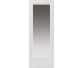 White Pattern 10 Glazed Fire Door by JB Kind