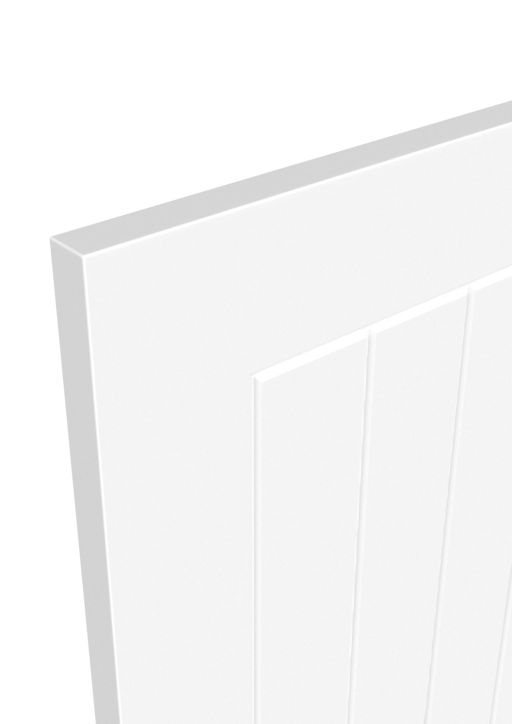 686x1981x35mm (27") Suffolk White Prefinished 35mm Fire Door