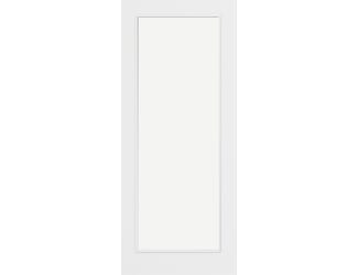 Architectural Paint Grade White 05 Clear Glazed Fire Door Blank