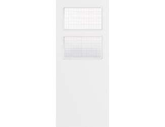 Architectural Paint Grade White 02 Georgian Wired Glazed Fire Door Blank