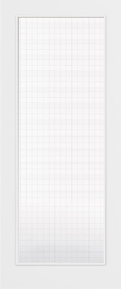Architectural Paint Grade White 05 Georgian Wired Glazed Fire Door Blank