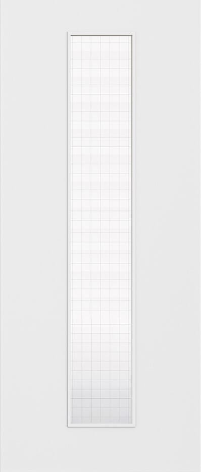 Architectural Paint Grade White 10 Georgian Wired Glazed Fire Door Blank