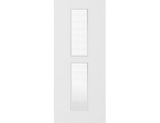 Architectural Paint Grade White 12 Georgian Wired Glazed Fire Door Blank