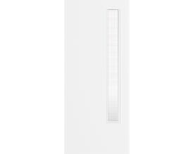 Architectural Paint Grade White 13 Georgian Wired Glazed Fire Door Blank