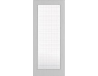 Architectural Light Grey Ash 05 Georgian Wired Glazed - Prefinished Fire Door Blank