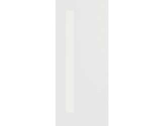 Architectural Paint Grade White 06 Clear Glazed FD60 Fire Door Blank