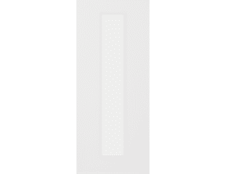 Architectural Paint Grade White 10 Clear Glazed FD60 Fire Door Blank
