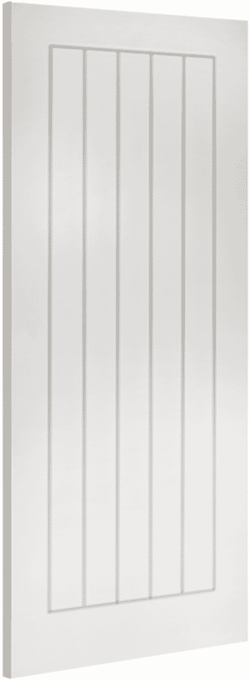 686x1981x54mm (27") Ely White Primed FD60 Fire Door