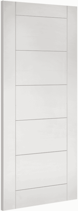 Seville White FD60 Fire Door
