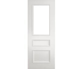 Windsor White Glazed Fire Door
