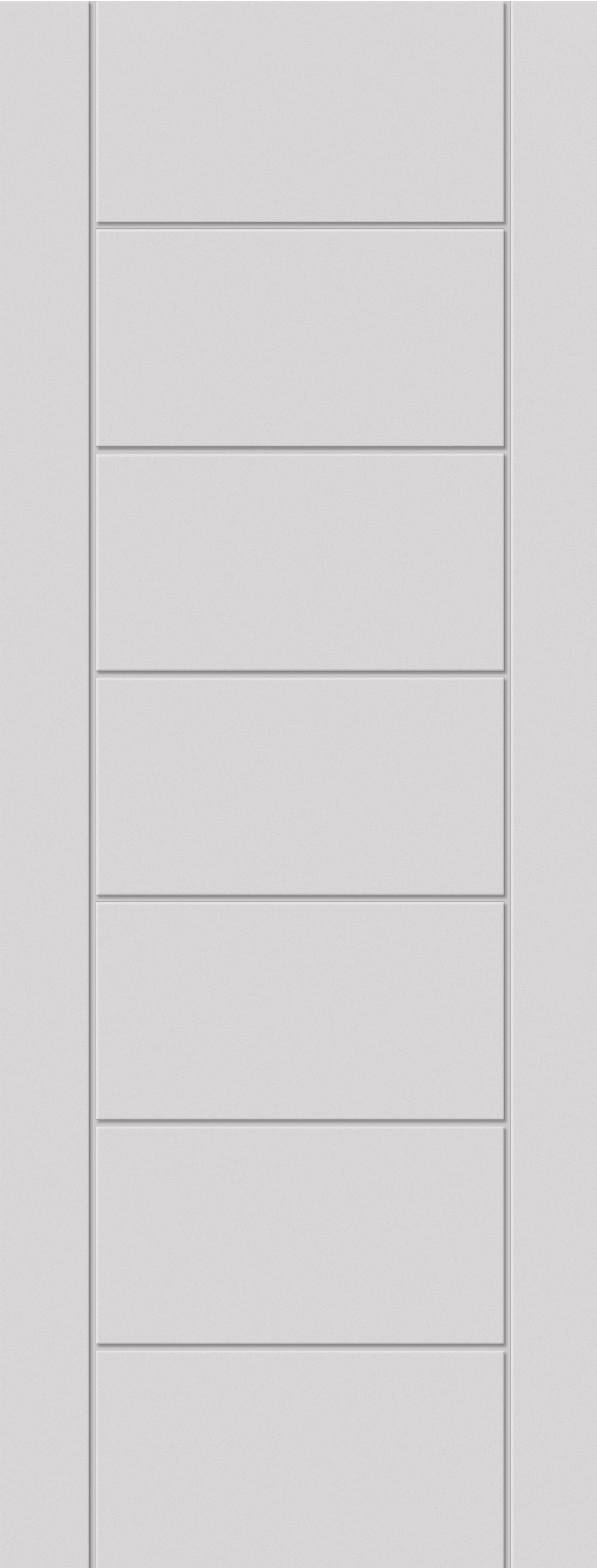 2040x726x44mm White Palomino Fire Door