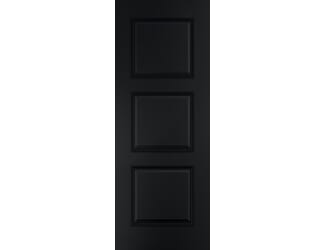 Trinity Black - Prefinished Fire Door