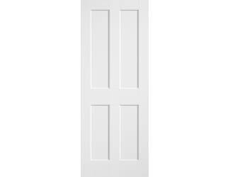 Ashford Smooth White Primed Moulded Fire Door