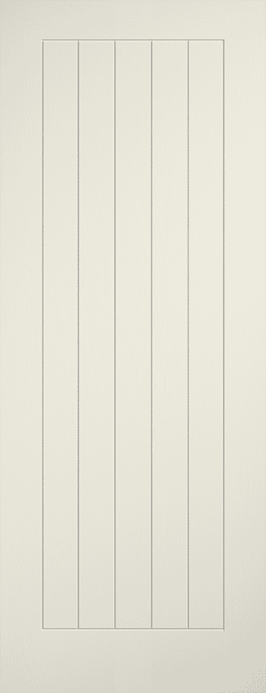 Cottage Ivory Laminate Fire Door
