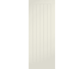 Cottage Ivory Laminate Fire Door