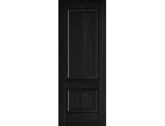 Burghley Black Laminate Fire Door