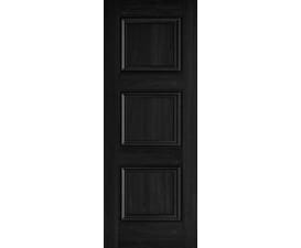 Kedleston Black Laminate Fire Door