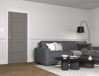 Iseo Grey Laminate Fire Door