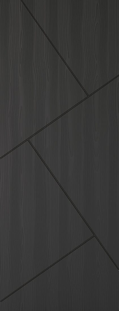 Dover Charcoal Grey - Prefinished Fire Door