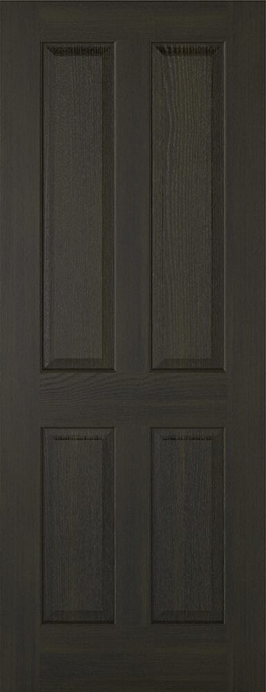 Regency 4 Panel Smoked Oak - Prefinished Fire Door at Vivid Doors