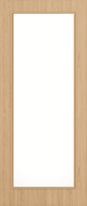 Architectural Oak 05 Frosted Glazed - Prefinished FD30 Fire Door Set