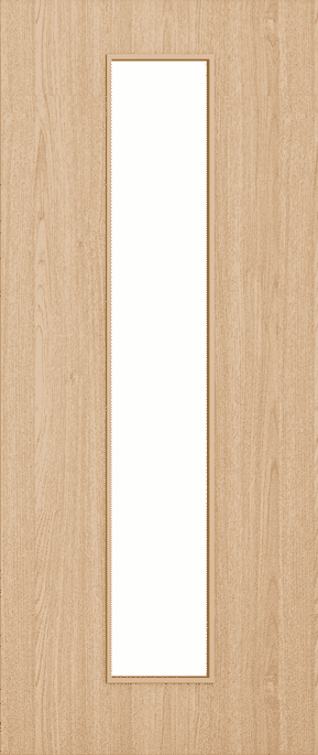 Architectural Oak 10 Frosted Glazed - Prefinished FD30 Fire Door Set