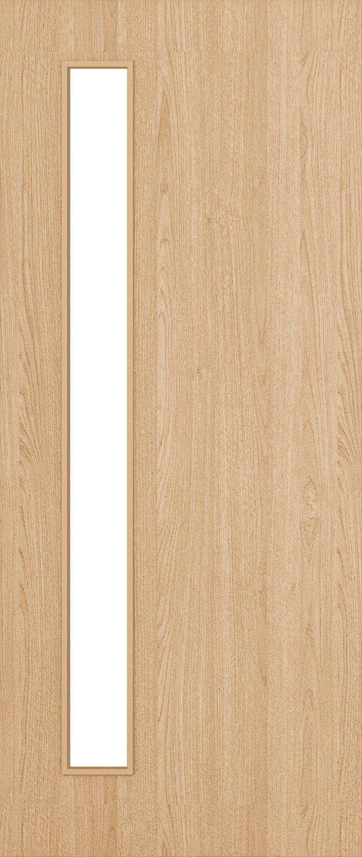Architectural Oak 06 Frosted Glazed - Prefinished FD30 Fire Door Set