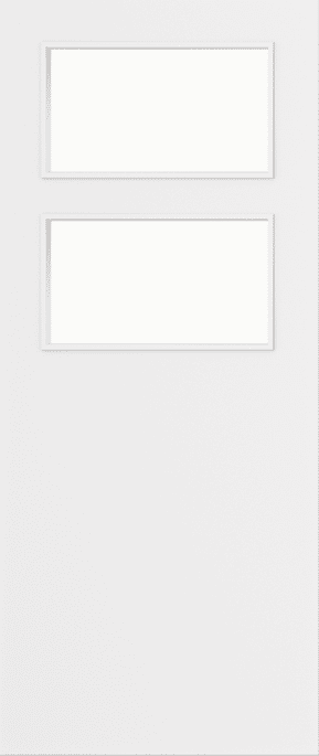 Architectural Paint Grade White 02 Frosted Glazed FD30 Fire Door Set Price Comparisons | Compare The Build