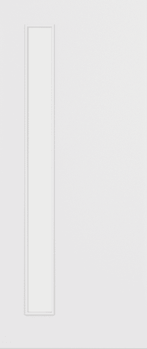 Architectural Paint Grade White 06 Clear Glazed FD30 Fire Door Set