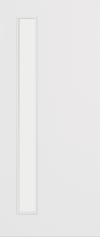Architectural Paint Grade White 06 Clear Glazed FD30 Fire Door Set