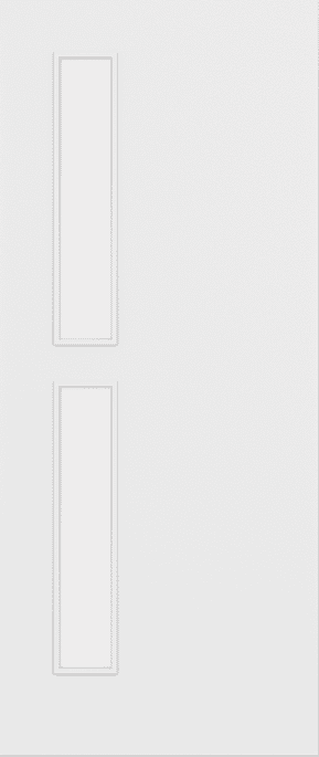 Architectural Paint Grade White 07 Clear Glazed FD30 Fire Door Set