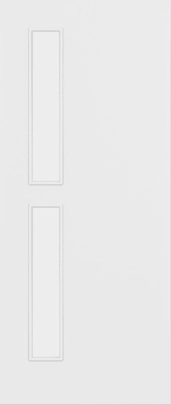 Architectural Paint Grade White 07 Clear Glazed FD30 Fire Door Set