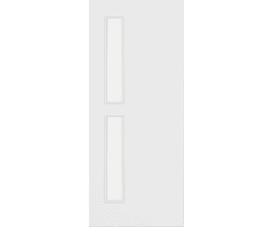 Architectural Paint Grade White 07 Frosted Glazed FD30 Fire Door Set