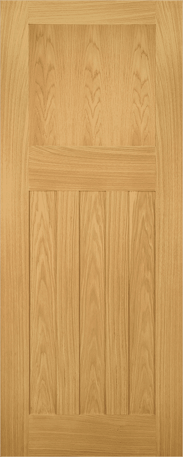 Cambridge Oak FD30 Fire Door Set
