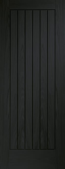 Suffolk - Black Prefinished FD30S PAS24 Door Set
