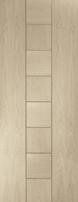 Messina Oak - Blanco Prefinished FD30S PAS24 Door Set