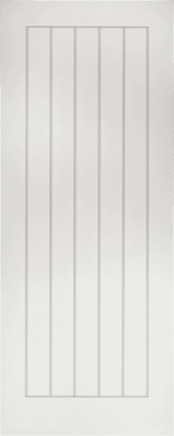 Ely White FD60S PAS24 Door Set
